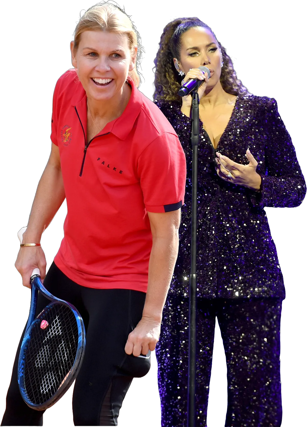 Anke Huber & Leona Lewis